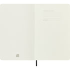 Moleskine Notebook - Large - Ruled/Plain - Soft Cover - 5" x 8.25" - Black-Dimensions: 5.25" x 8.25"