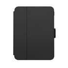 Speck Balance Folio for  iPad Mini (2021) - Black/Black-Proven Antimicrobial Protection