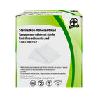 Wasip Non-Adherent Pads - 3" x 4" - 100 Pack-Suitable for skin lacerations, abrasions, burns, and minor wounds