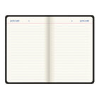 Letts Icon Plan Forever 12 Month Perpetual Diary - 7 5/8" x 5" - Black-Sewn bound