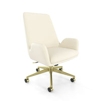 MidMod by Union & Scale Fabric Manager Chair - Cream-MidMod is a collection by Union & Scale