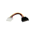 StarTech LP4SATAFM6IN 0.5' SATA to LP4 Power Cable Adapter-Supplies SATA power to IDE hard drives