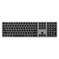 Satechi Bluetooth Wireless Keyboard for Mac - Space Gray-Aluminum Bluetooth Keyboard