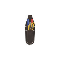 Kuny's Leather Utility Knife Pen/Pencil Holder, Black (PH-40), 3 Pack-Material: Leather