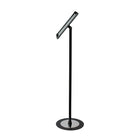Futech FSH011B Landscape/Portrait Floor Sign Holder - 10.5" x 13" Signs - Black-Holds images 8.5" x 11"