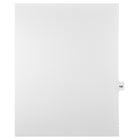 Mark Maker Legal Tabs - Letter Size - White - 1/15th cut - 25 tabs per package - 5 packages Pack - Number 130-White Single Tabs