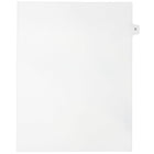 Mark Maker Legal Exhibit Index Tab White Single Tabs, 1/15th Cut, Letter Size, No Holes, Letter C, 25 Pack-White Single Tabs, 1/15th Cut
