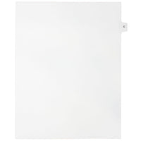 Mark Maker Legal Exhibit Index Tab White Single Tabs, 1/15th Cut, Letter Size, No Holes, Letter C, 25 Pack-White Single Tabs, 1/15th Cut