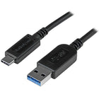 StarTech USB 3.1 Gen 2 (10 Gbps) USB-C to USB-A Cable, M/M, 1m (3ft)-USB 3.1 data transfer rates up to 10Gbps when used with USB 3.1 host and device