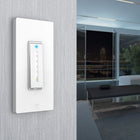 Geeni TAP+DIM Smart Wi-Fi Dimmer Switch - White-Use 'Schedules' to set your smart dimmer switch to automatically turn on and off or dim while you're home or away. You can set your device to turn on and off depending on your location