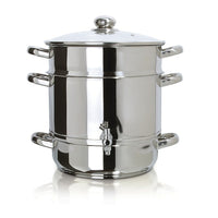 Euro Cuisine EC9500 Stove Top Juicer, Stainless Steel-Can be used on a gas or electric stove