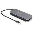 StarTech 4-Port USB-A to USB-C Hub - 11.2" Cable-4 Port USB-C Hub: Expand the connectivity of a USB-C laptop or desktop PC by adding 4x USB-A ports with this USB 3.2/3.1 Gen 1 SuperSpeed 5Gbps adapter hub, Supports USB 3.0/2.0 devices