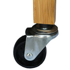 Oceanstar BKC1378 Bamboo Kitchen Trolley-Material: bamboo