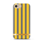 Richmond and Finch Classic Satin Case for iPhone 5, 5s, SE - Mustard Stripes-Silky-smooth matte finish