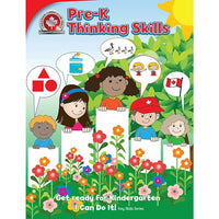 Canadian Curriculum Press Thinking Skills Workbook - Grade Pre-K-Educational Supplement
