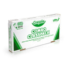 Crayola Washable Broad Line Markers & Large Crayons Combo Classpack - 256 Pieces Pack-256 pieces in 8 classic colours.