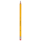 Dixon Oriole Wood-Cased Pencils - Soft - #2 HB - Yellow - 12 Pack-Latex free eraser