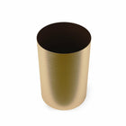 Umbra Metalla Trash Can - Matte-Bras - 4.5 Gallon (17 L) Capacity-Polypropylene