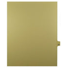 Mark Maker Legal Exhibit Index Tab Buff Single Tabs, 1/25th Cut, Letter Size, No Holes, Number 167, 25 Pack-Buff Single Tabs, 1/25th Cut
