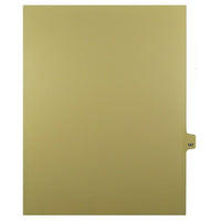 Mark Maker Legal Exhibit Index Tab Buff Single Tabs, 1/25th Cut, Letter Size, No Holes, Number 167, 25 Pack-Buff Single Tabs, 1/25th Cut