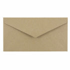JAM Paper Monarch Envelopes - 3.875" x 7.5" - Brown Kraft Paper Bag - 50 Pack -Colour: Brown Kraft