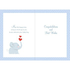 Rosedale 5-1/2" x 8" Congrats! It's a Baby Boy Greeting Cards And Envelopes, 12 Pack (15201)-Card shop quality greeting cards