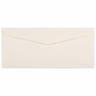 JAM Paper #10 Business Strathmore Envelopes - 4.125" x 9.5" - Natural White Linen - 50 Pack-Colour: Natural White