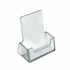 Azar Displays Vertical Business Card Holder, 10 Pack (252011)-Clear Acrylic