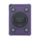 CTA Digital Magnetic Splash-Proof Case with Metal Mounting Plates for 10.2" iPad Gen 7 and 8, Air 3 and 10.5" Pro - Purple-Durable impact shielding