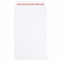 JAM Paper 6" x 9" Open End Catalog Envelopes with Peel and Seal Closure - White - 50 Pack -Colour: White 