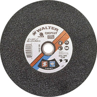 Walter Surface Technologies Chopcut Chop Saw Cut-Off Wheel, 12" x 3/32", 1" Arbor, Type 1, 5200 Rpm - 6 Pack-Arbor Size 1"
