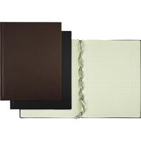 Winnable Executive Hard cover Journal, 152 Pages, 9.5" x 7.25"-Textured leather like cover