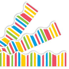 TREND enterprises, Inc. Bold Strokes Stripes Terrific Trimmers - 12 Pack-Suitable for all ages