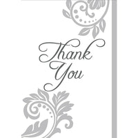 Millbrook Studios 5-3/8" x 7-3/4" Thank You Greeting Cards and Envelopes, 18 Pack (06816)-Printed on uncoated card stock