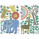 WallPops Safari Kingdom Wall Art Kit, Multicolor-Safe for walls: always removable and leaves no sticky residue