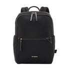Samsonite 14.1" Rosaline Eco Laptop Backpack - Black-SmartSleeve allows you to slip the bag over most suitcase pull-handles so it can sit securely on top for hassle-free travel