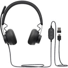 Logitech Zone Wired On-Ear Headset (UC)-Wired On-Ear Headset