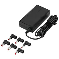 Targus 90W Universal AC Slim Laptop Charger, Black (APA90CA)-Ideal for a second and/or replacement adapter