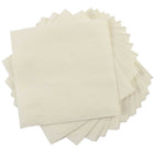 JAM Paper Beverage Napkins - Small - 5" x 5" - Ivory - 600 Pack (5255620721b)-Ivory paper cocktail napkins