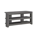 Monarch Specialties 2566 Tv Stand - 42"L/Grey Corner-42" Long