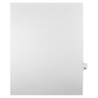 Mark Maker Legal Tabs - Letter Size - White - 1/25th cut - 25 tabs per package - 5 packages Pack - Number 93-White Single Tabs