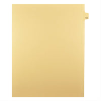 Mark Maker Legal Tabs - Letter Size - Buff - 1/25th cut - 25 tabs per package - 5 packages Pack - Number 128-Buff Single Tabs