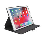 Apple Stylefolio for 10.5" iPad Air/iPad Pro - Slate Grey-Cover converts into a stand for typing and allows you to adjust the angle for viewing videos