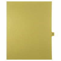 Mark Maker Legal Exhibit Index Tab Buff Single Tabs, 1/15th Cut, Letter Size, No Holes, Number 129, 25 Pack-Buff Single Tabs, 1/15th Cut