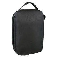Swissgear Polyester Vertical Boarding Bag with RFID Blocking Pocket - Black-Durable dobby polyester