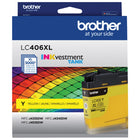Brother Genuine LC406XLYS High-Yield Yellow Ink Cartridge-Professional colour inkjet print quality you can consistently rely on for up to 5,000 pages