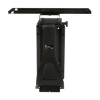 3M Under Desk CPU Holder - Black - 14 4/5"W x 8 1/4"D x 20"H-Mounts CPU to underside of work surface to keep it off the floor