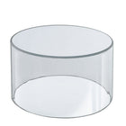 Azar Displays Clear Acrylic Cylinder, 10" x 8" (556908)-Clear