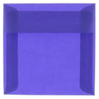 JAM Paper Enveloppes carrées à fermeture gommée, papier vélin translucide, 5 1/2 x 5 1/2 po, bleu/violet primaire, 100/pqt-Bleu primaire/violet