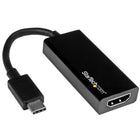StarTech USB-C to HDMI Adapter, Black (CDP2HD)-Connect your MacBook, Chromebook or laptop with USB-C to an HDMI projector or television